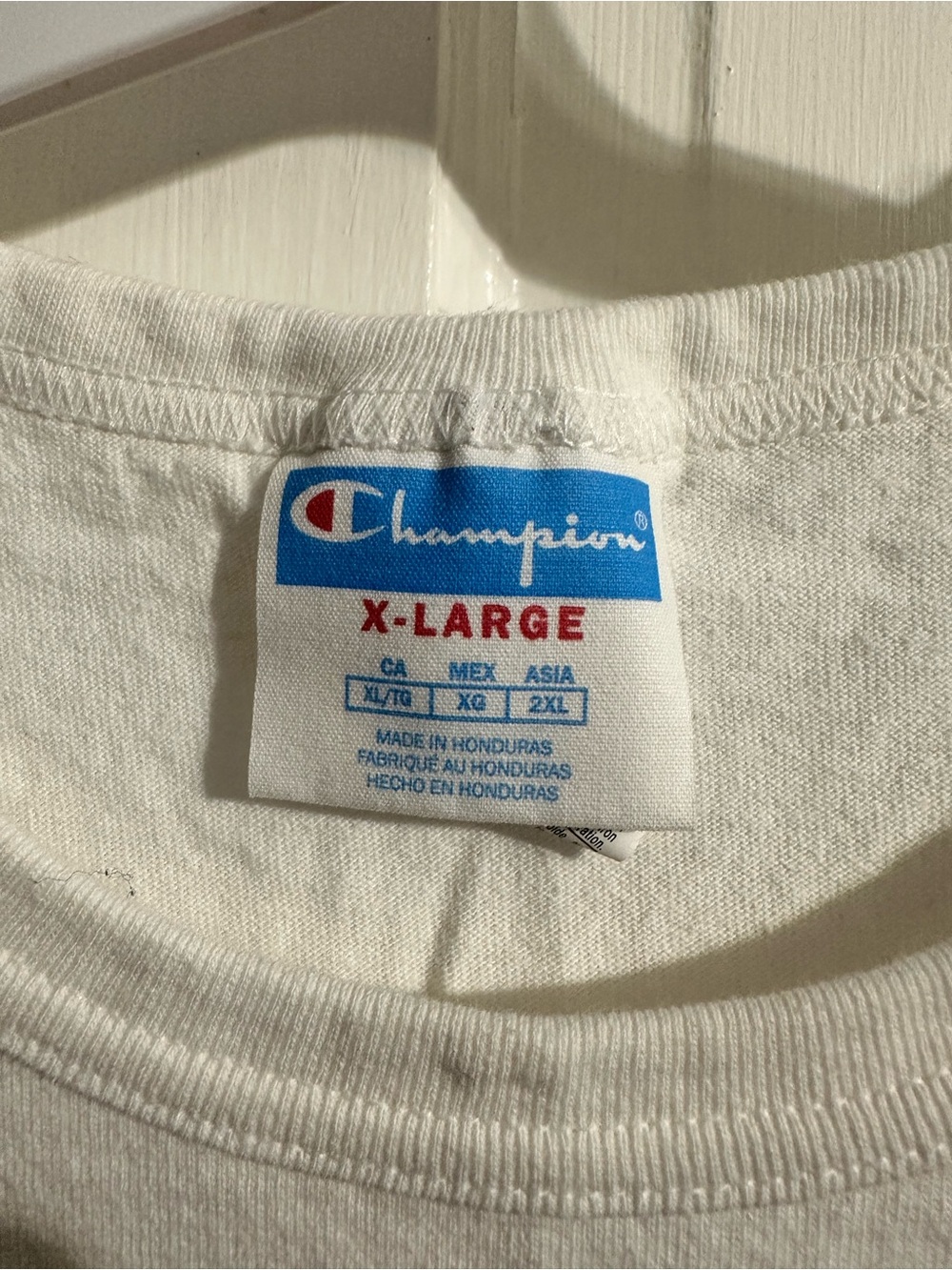 Champion Cream Pink Donut colab Short-Sleeve Tee - Picture 5 of 6